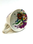 Kaffekopp m/blomstermotiv K148