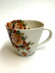 Kaffekopp m/blomstermotiv K144