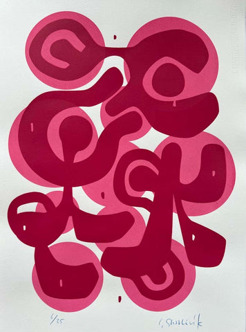 Fresh Cherry -  Serigrafi av Lasse Skarbøvik | Neo Galleri